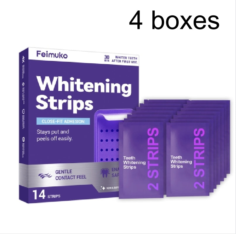 Purple Teeth Whitening Strips
