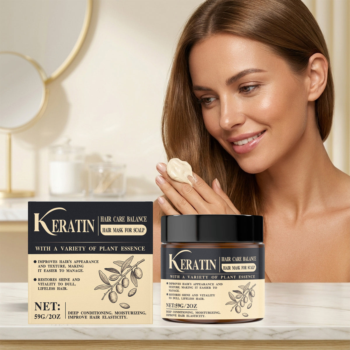 Keratin Repair Hair Mask