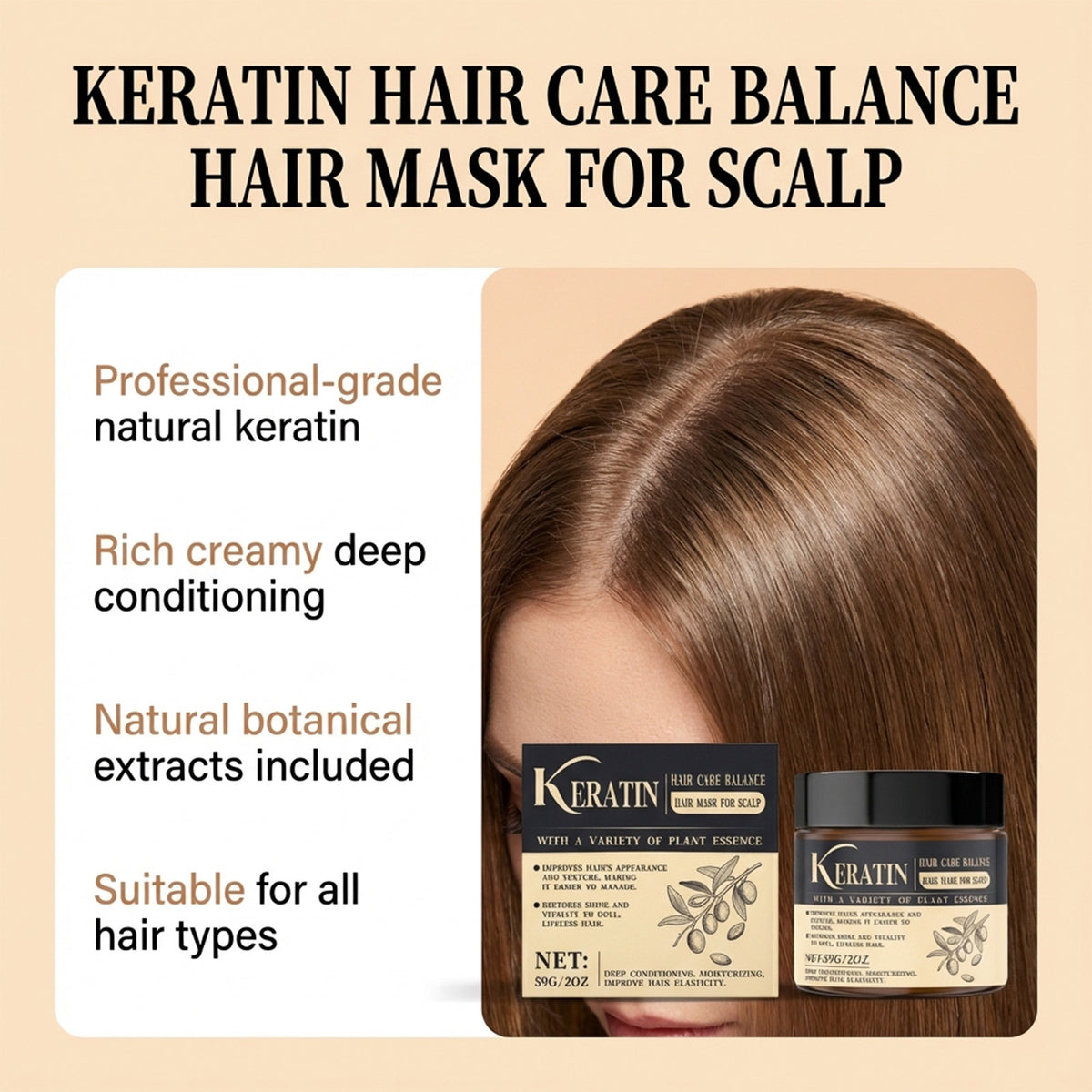 Keratin Repair Hair Mask