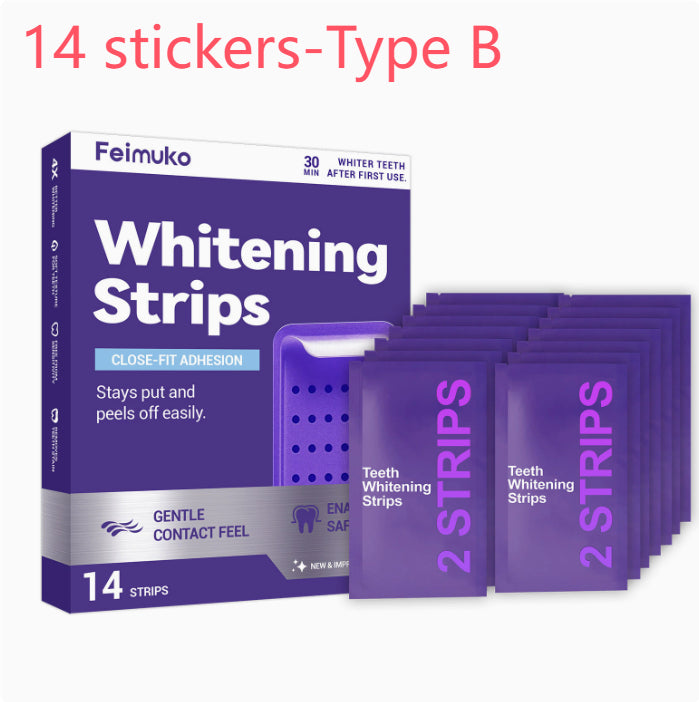 Purple Teeth Whitening Strips