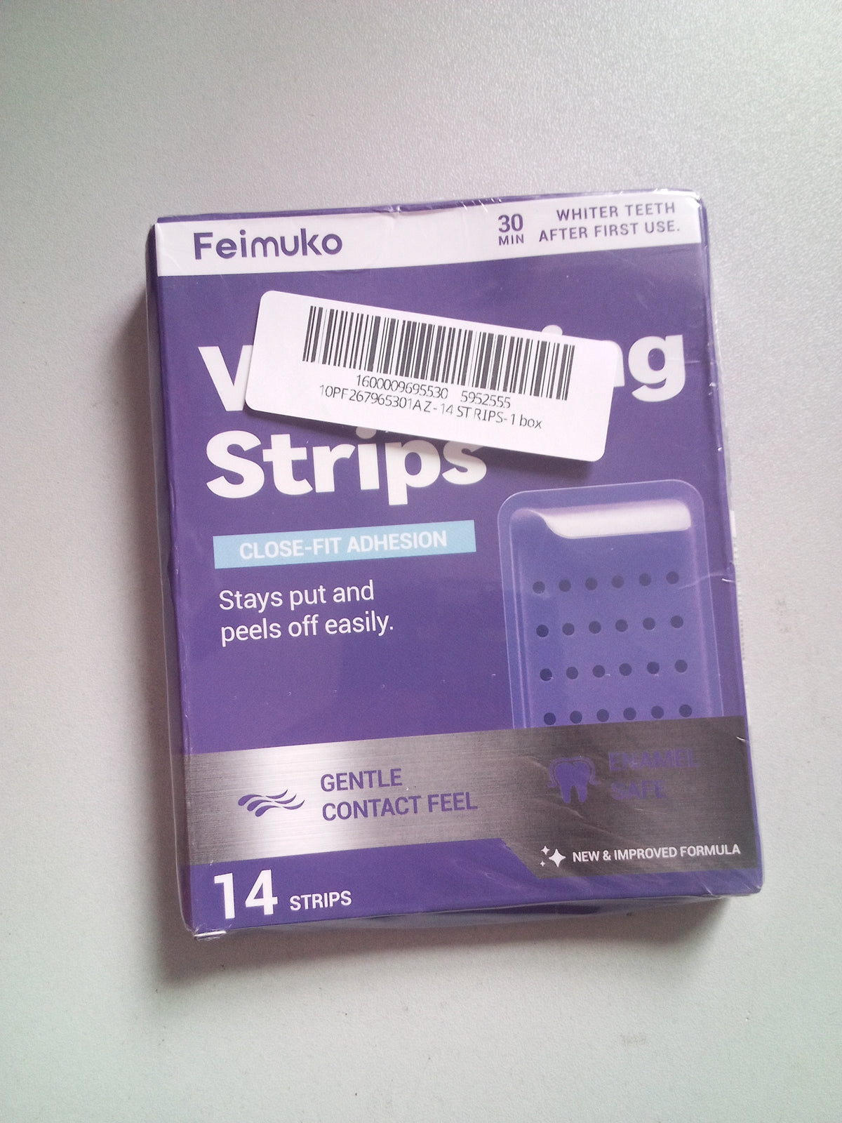 Purple Teeth Whitening Strips
