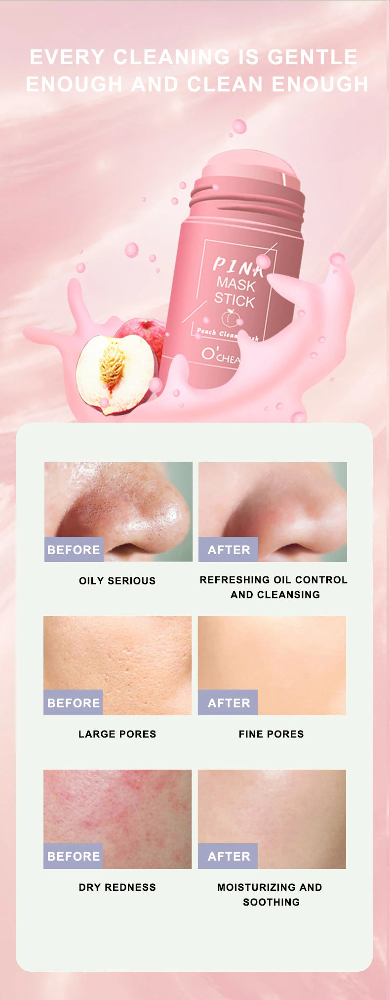 PoreReset™ — Deep-Cleansing Clay Mask Stick
