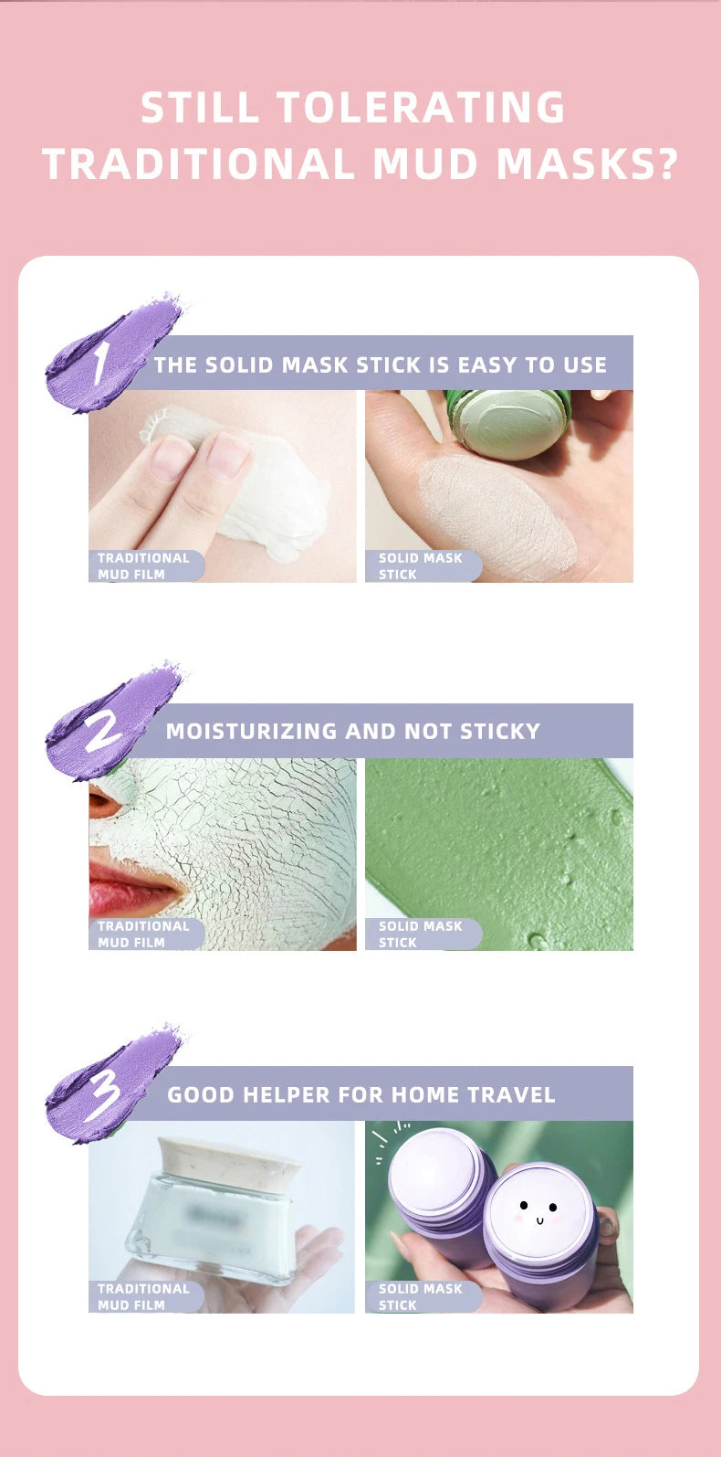 PoreReset™ — Deep-Cleansing Clay Mask Stick