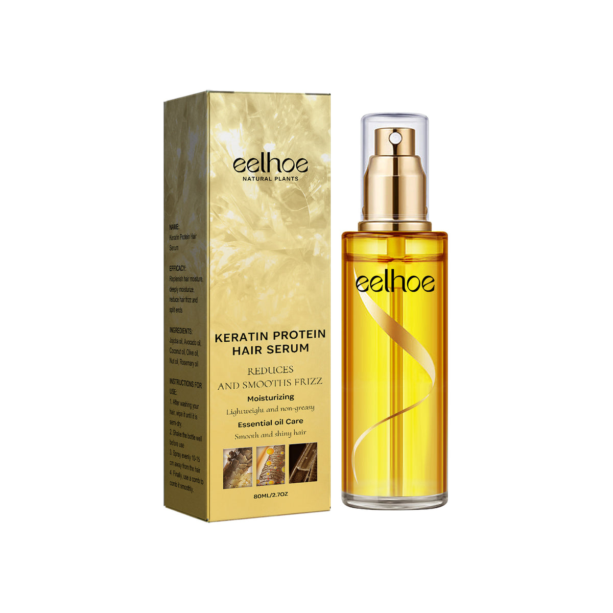 Keratin Leave-In Repair Spray