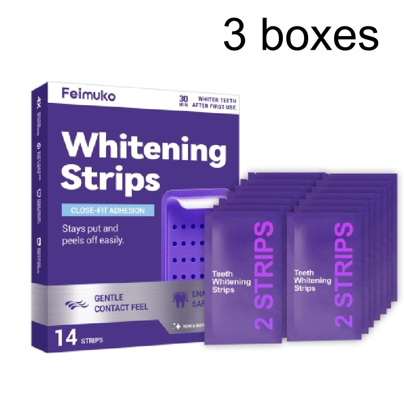 Purple Teeth Whitening Strips