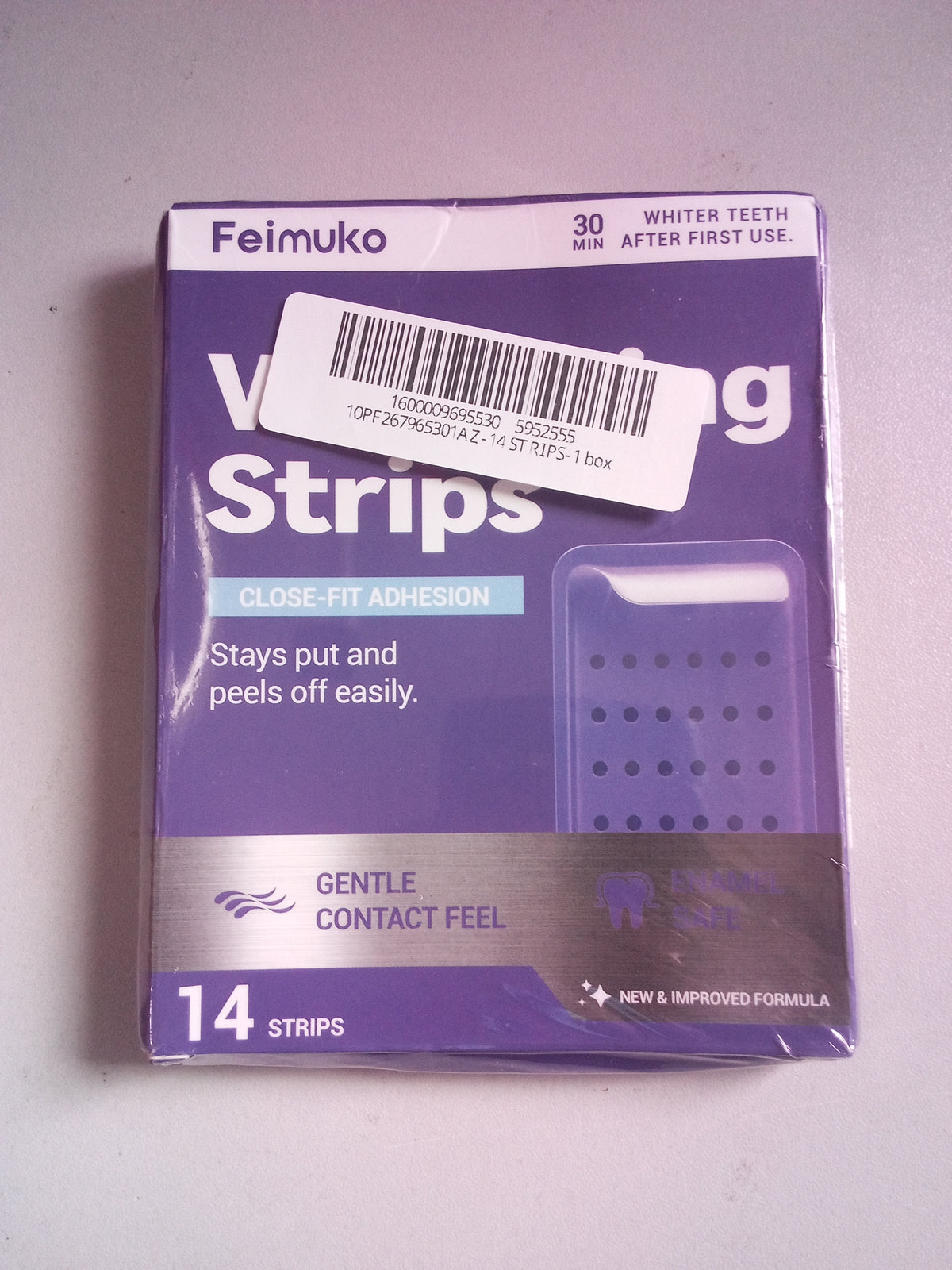 Purple Teeth Whitening Strips